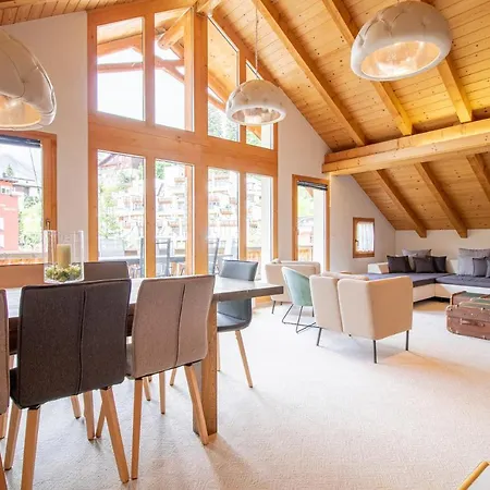 Penthouse Im Haus Padrun1-weisshornbahn-arosa Zentrum-top Lage