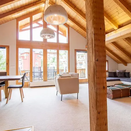 Penthouse Im Haus Padrun -weisshornbahn-arosa Zentrum-top Lage Apartment *