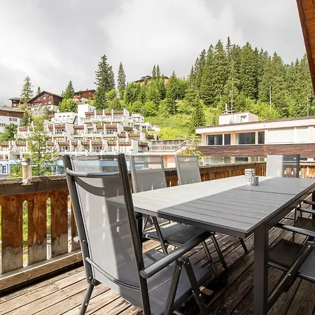 Apartment Penthouse Im Haus Padrun -weisshornbahn-arosa Zentrum-top Lage Arosa
