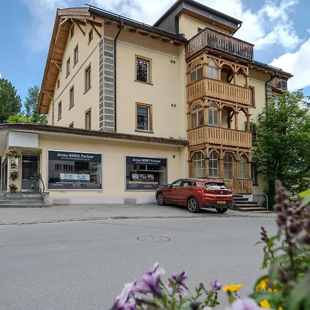 Penthouse Im Haus Padrun1-weisshornbahn-arosa Zentrum-top Lage Apartament *