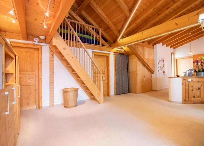 Penthouse Im Haus Padrun1-weisshornbahn-arosa Zentrum-top Lage Apartment *