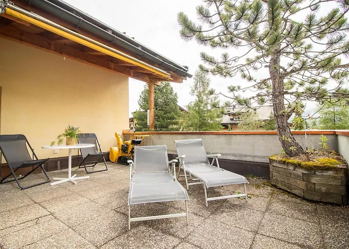 Penthouse Im Haus Padrun1-weisshornbahn-arosa Zentrum-top Lage *