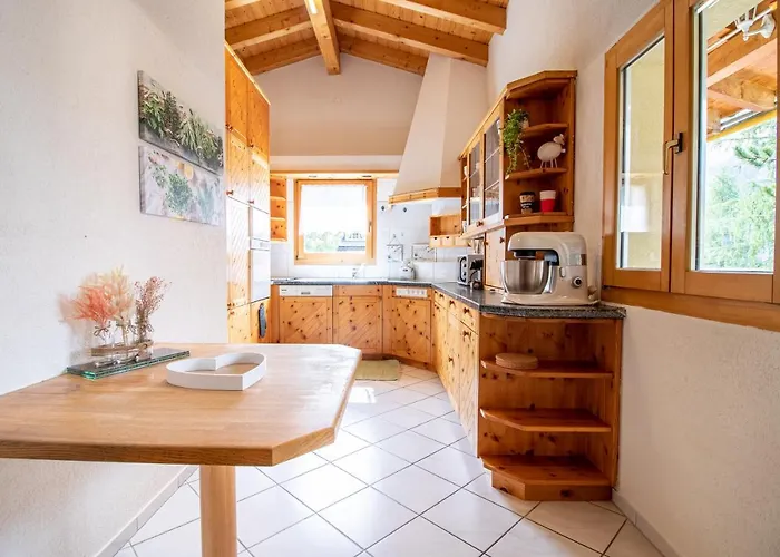 Penthouse Im Haus Padrun1-weisshornbahn-arosa Zentrum-top Lage 아로사