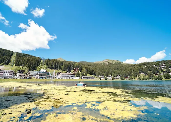 아파트 Penthouse Im Haus Padrun1-weisshornbahn-arosa Zentrum-top Lage 아로사